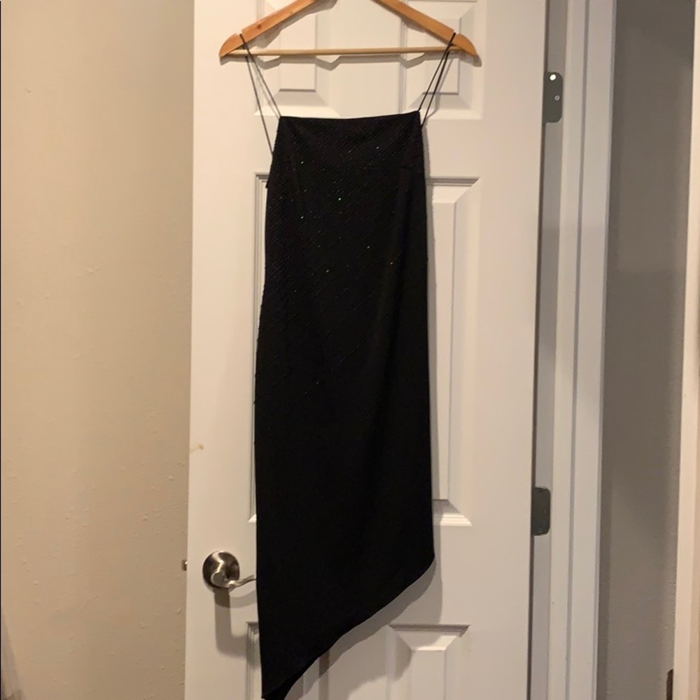Black formal dress